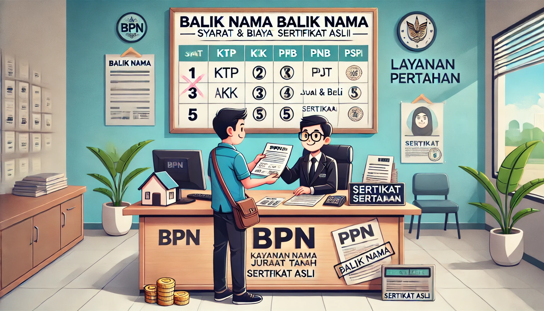 Panduan Lengkap Syarat dan Biaya Balik Nama Sertifikat Tanah karena Jual Beli